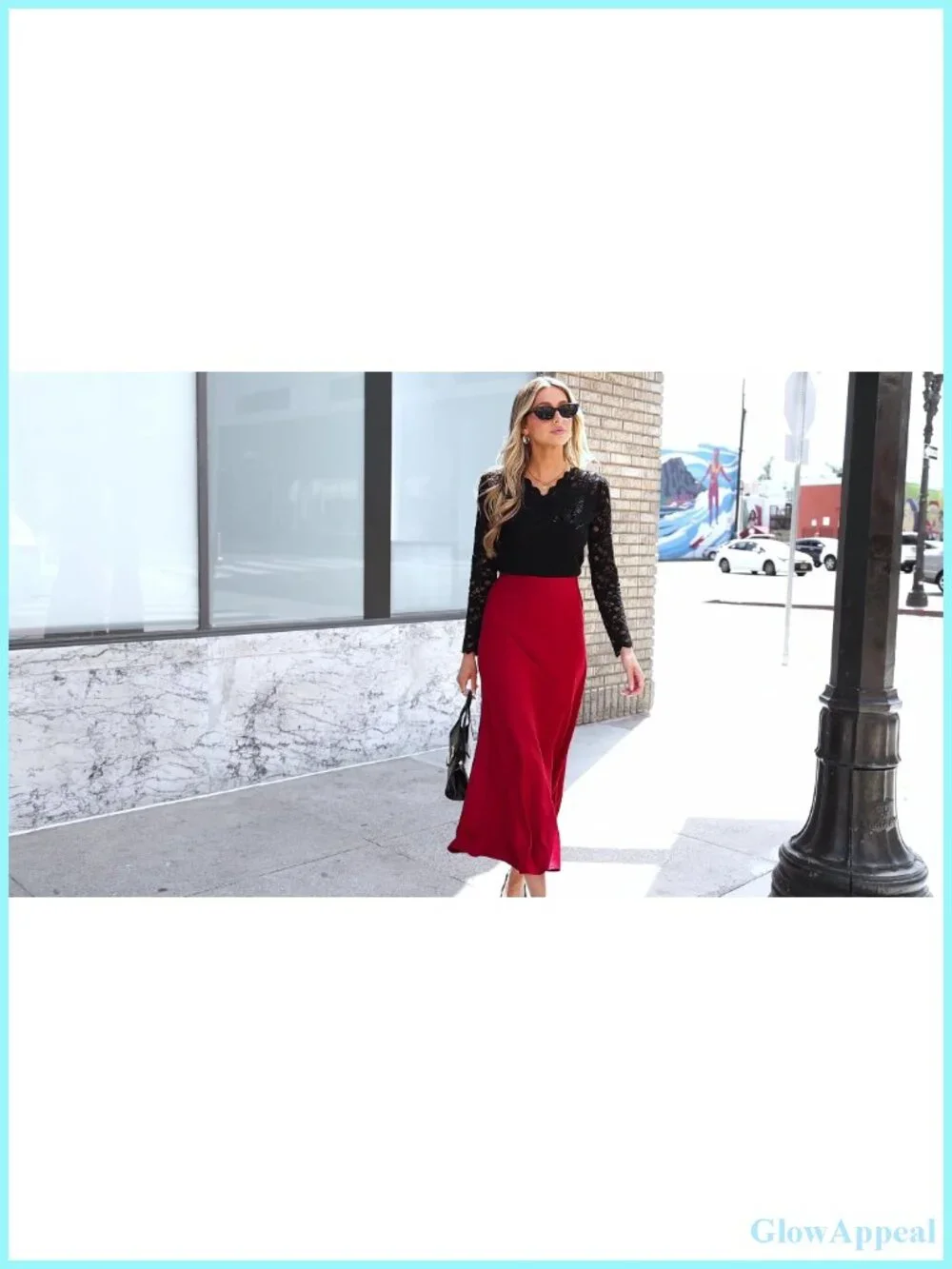 Women's Silk Satin Maxi Skirt High Waisted Mermaid Bodycon Fall Trendy